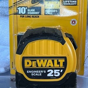 COPY - Dewalt. 25’ ENGINEERS SCALE TAPE MEASURE